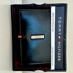 Leather wallet.